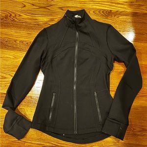 Lululemon define zip up jacket black size 8